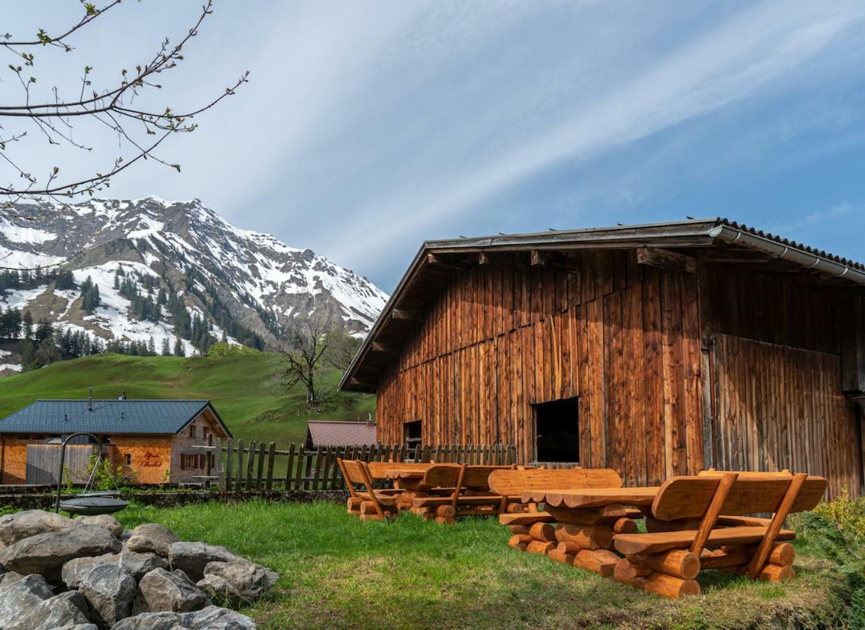 Bergwelt-M - Scheunencamping Шрекен Екстер'єр фото